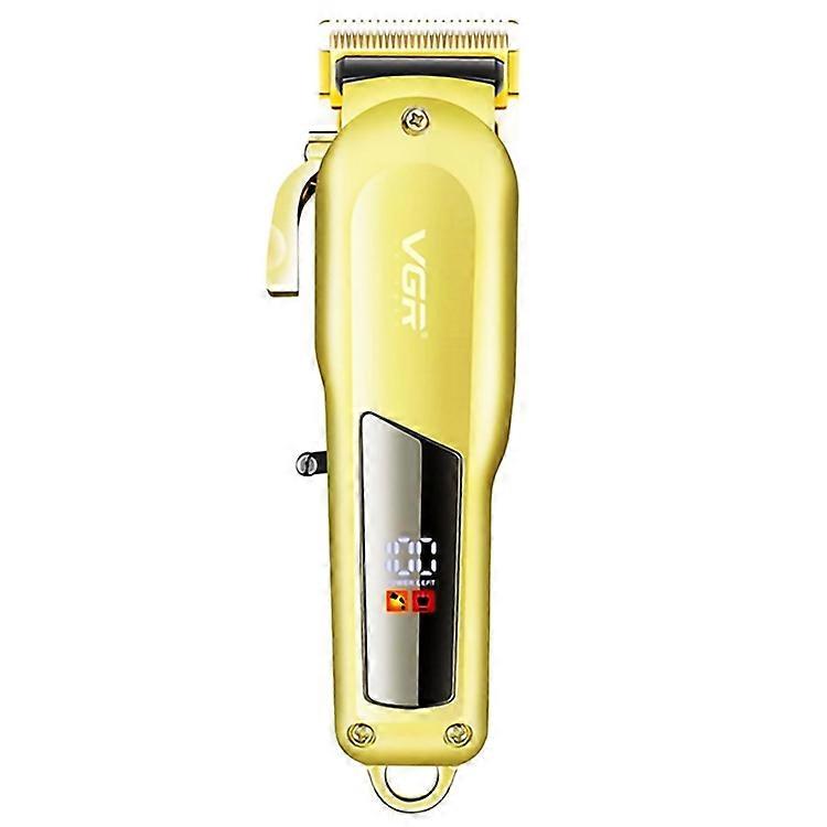 VGR V-278 10W USB Tagliacapelli elettrico in metallo con display digitale a LED