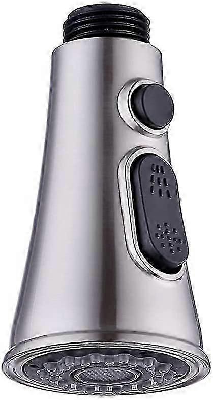 Kitchen Faucet Replacement Head with 2 Spray Modes, ABS Chrome Spray Head for Mixer Tap Sink Faucet Universal Fit