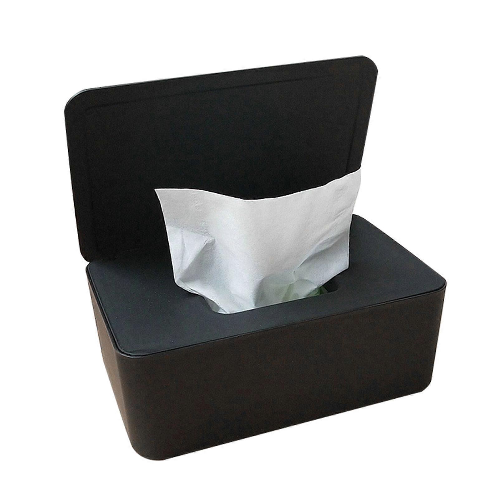Anti-Dust Tissue Box With Lid Pollution-Proof Multifunctional Storage Case Box
