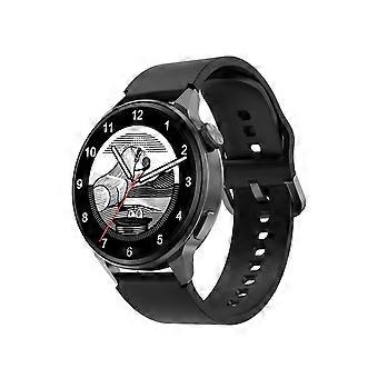 Pulsmesser Bluetooth-Uhr, Farbe: Schwarzes Silikon Schwarzes Silikon