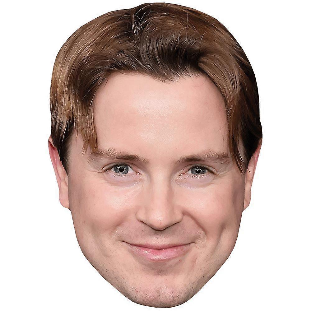 Casey Hanley (Smile) Celebrity Mask, Flat Card Face