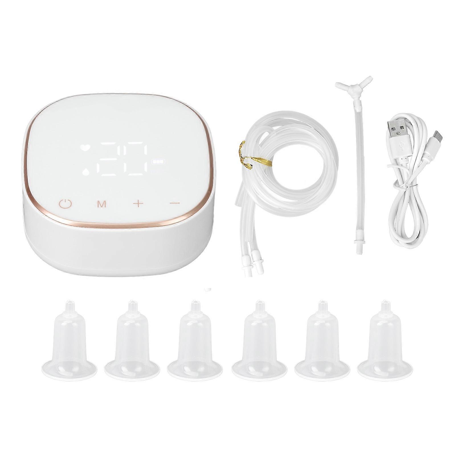 Electric Nipple Corrector for Flat Inverted Nipples LED Touch Screen Rechargeable Nipple Puller Pump