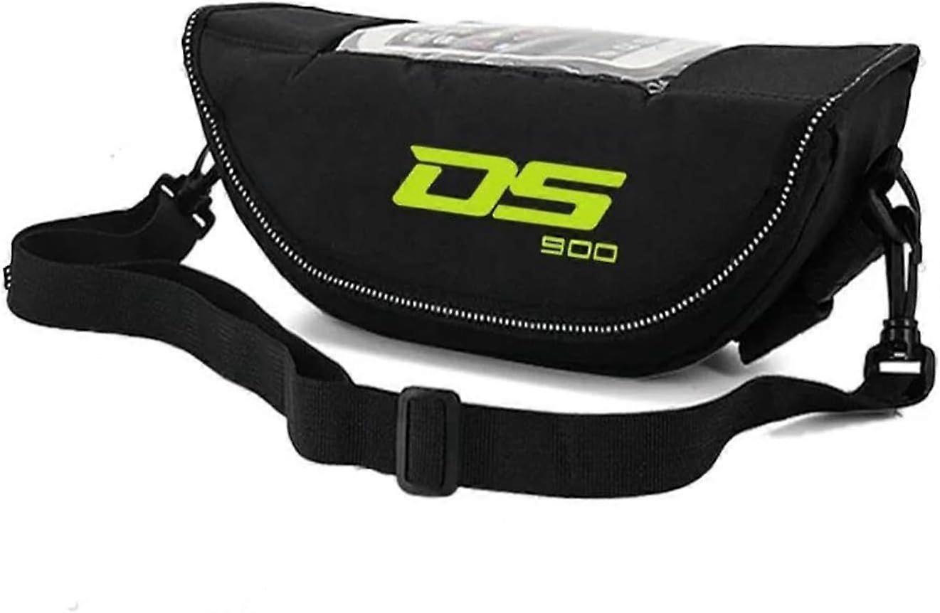 "Motorcycle Handlebar Bag, " For DSX900 2024 Motorcycle Handlebar Travel Bag Motorcycle Waterproof And Dustproof Handlebar Storage Bag(Black1)