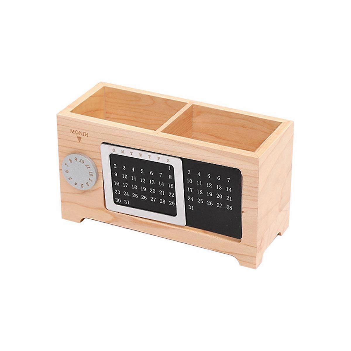 Office Storage Box Office Desktop Ornaments Maple Wood Storage Box
