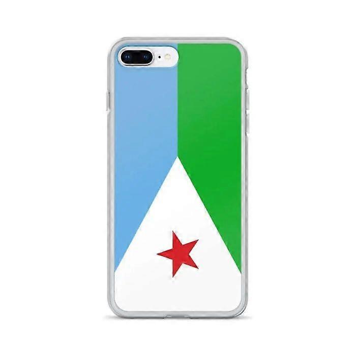 Djibouti Flag Phone Case - iPhone 7 Plus