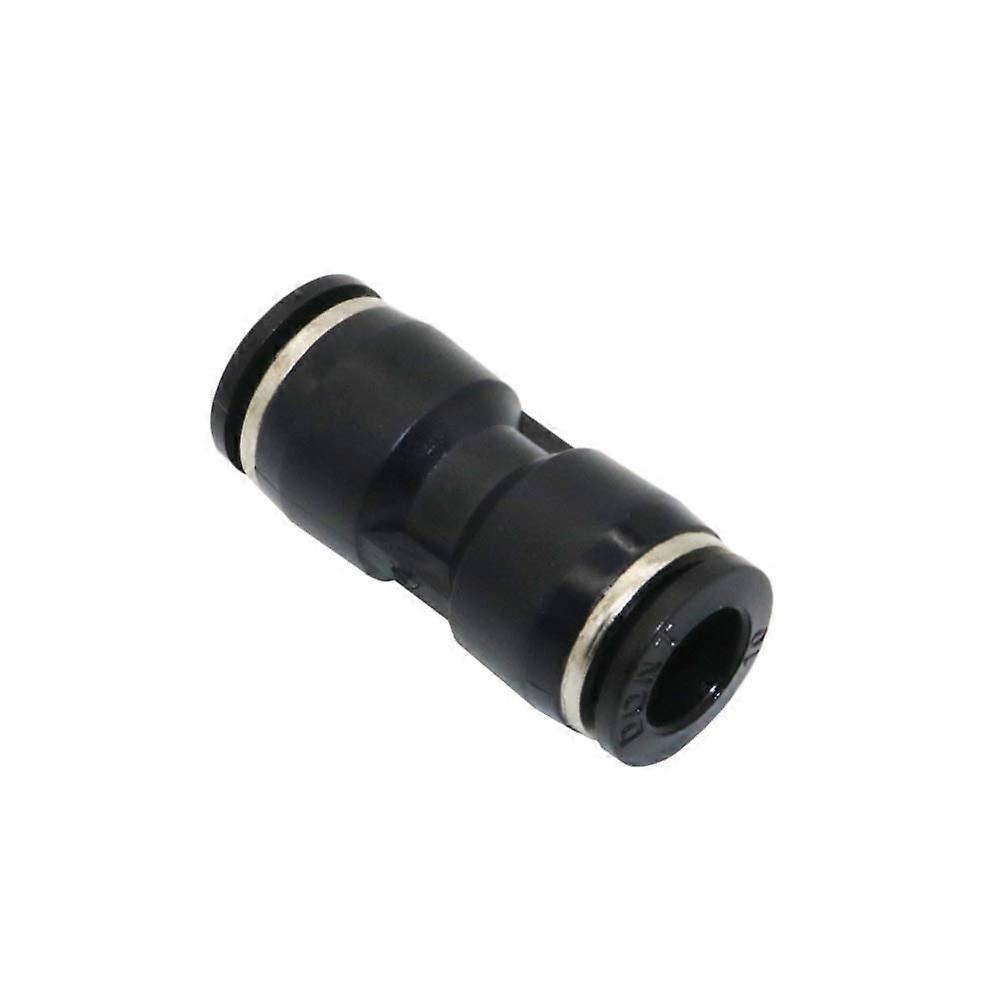 Garden Hose Connector 10mm Slip-lock Tee Elbow Straight Quick Connectors for Pneumatic Joint Mist Cooling System 5 Pcs