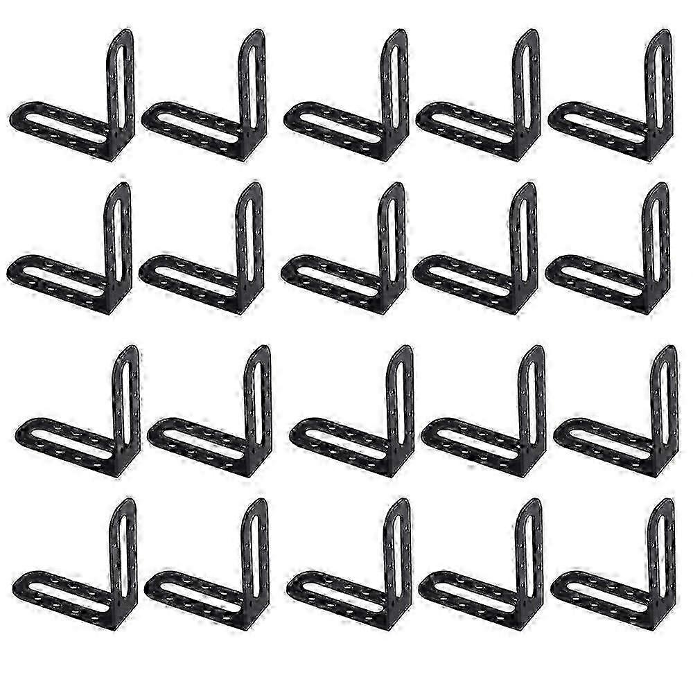 50Pcs Angle Leveling Tool Household Ceramic Tile Leveler Sticking Male Angle Fixed Position Adjustment Auxiliary Tool
