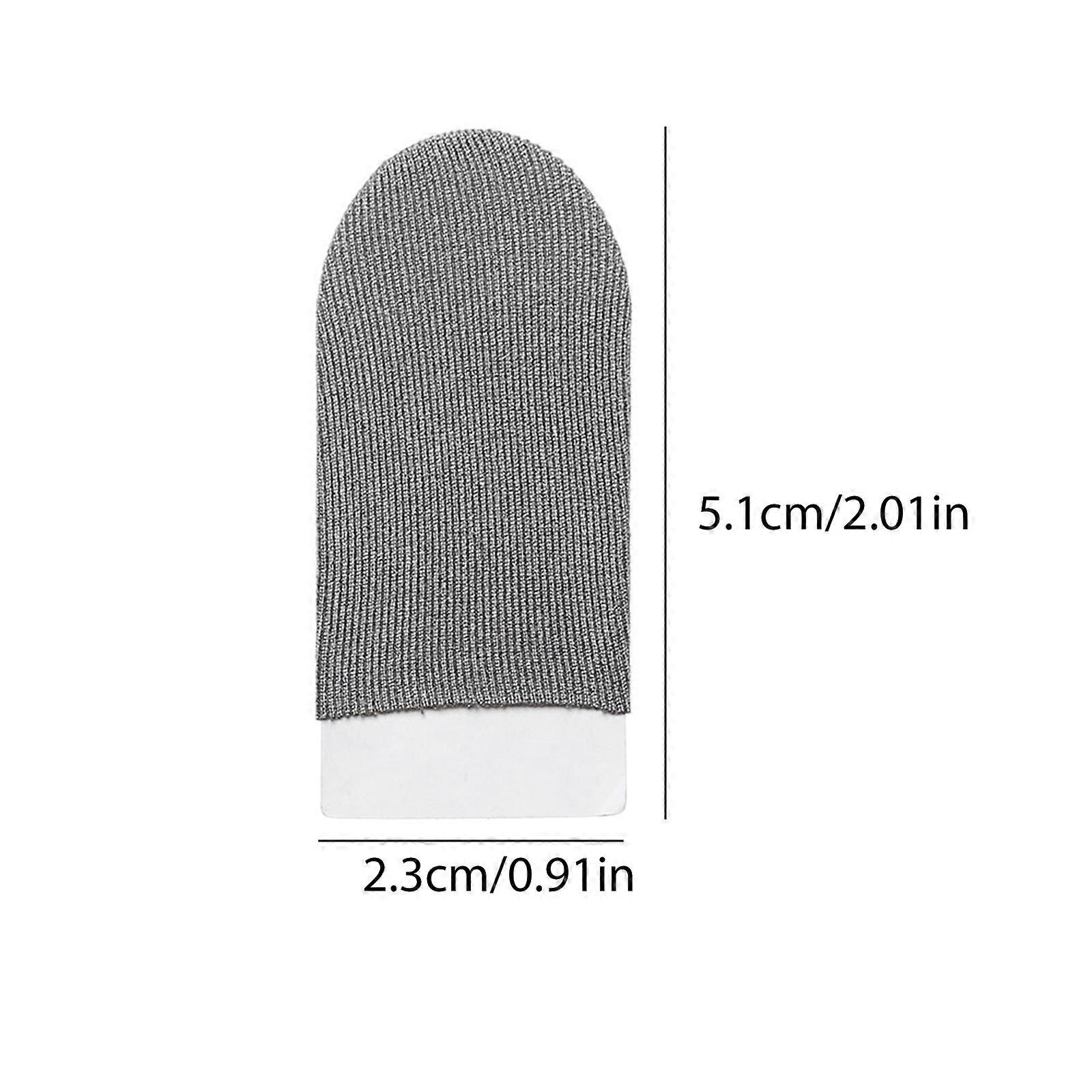 1 Pair Gaming Finger Sleeves Game Gloves Breathable Thumb Finger Cots Fingertip Cover for Mobile Games PUBG/COD/LOL/ROS