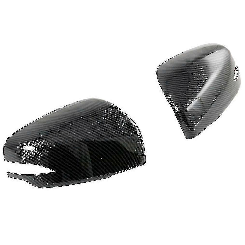 Rear View Mirror Cover, Carbon Fiber Compatible With Subaru Outback 2020 2021