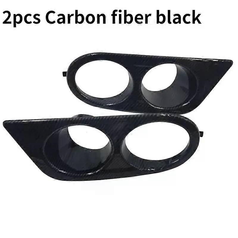 2pcs Front Bumper Foglight CoversDual Holes Car Accessory Suitable for E46 M3 20012006 Fog Lamp Guard Bezels Car Accessories