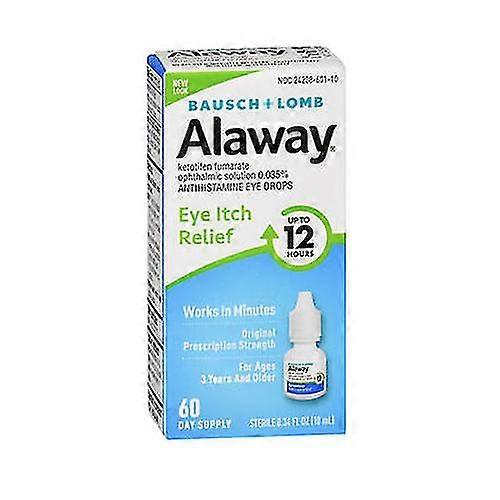 بوش + لومب بوش + لومب ألواي قطرات مضادة للهستامين للعين ، 0.33 أونصة (عبوة من 1)