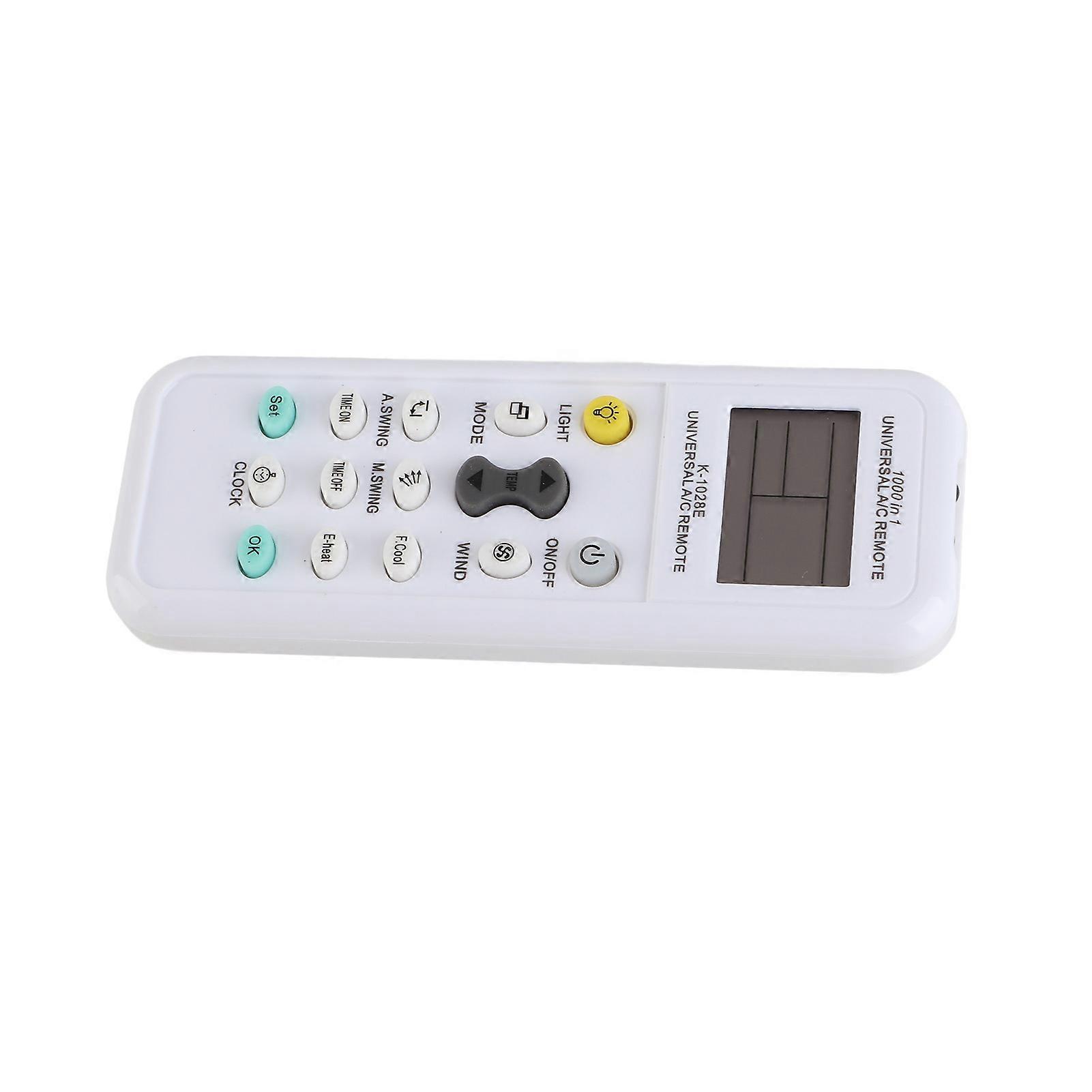 Air Conditioner Remote Control Sensitive Easy Access Replacement AC Remote Control White AC Remote Control 