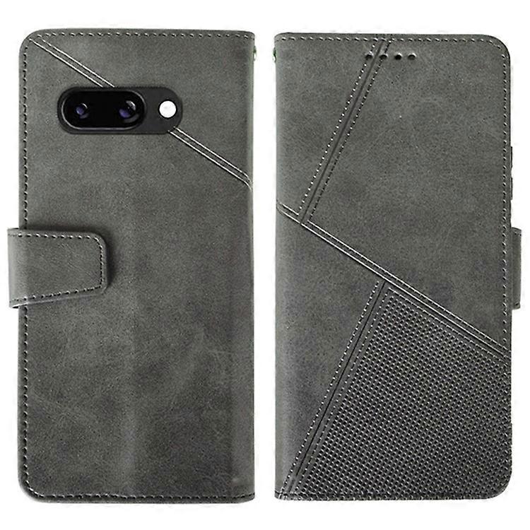 IDEWEI Compatible For Google Pixel 9a Case Leather Wallet Phone Cover Stand Calf Texture