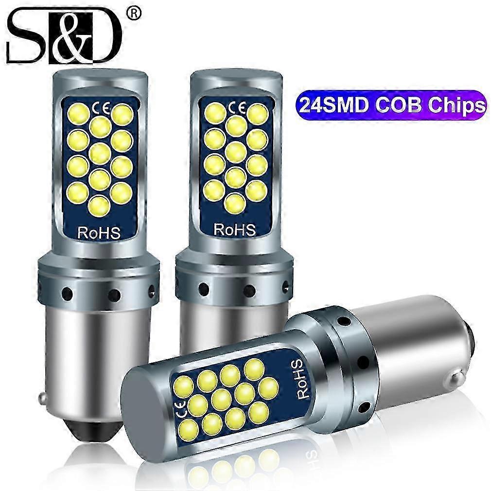 1Pc LED Super Bright Car Tail Bulb Brake Lights Reverse Turn Signal Lamp DC 12V Compatible with Various Models