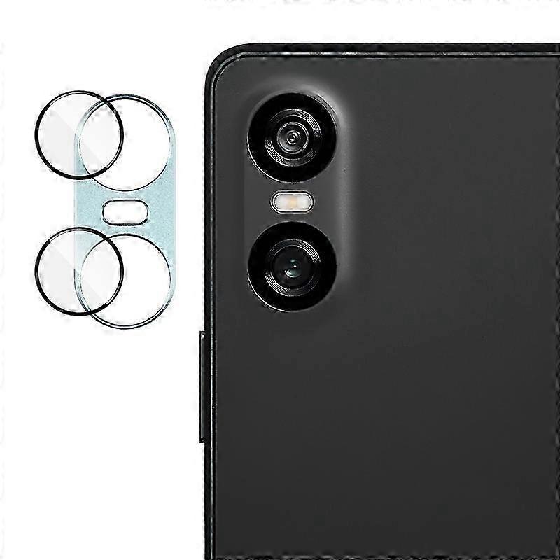2025 IMAK Metal Armor Premium Film de protection d’appareil photo pour Sony Xperia 10 VI Bleu