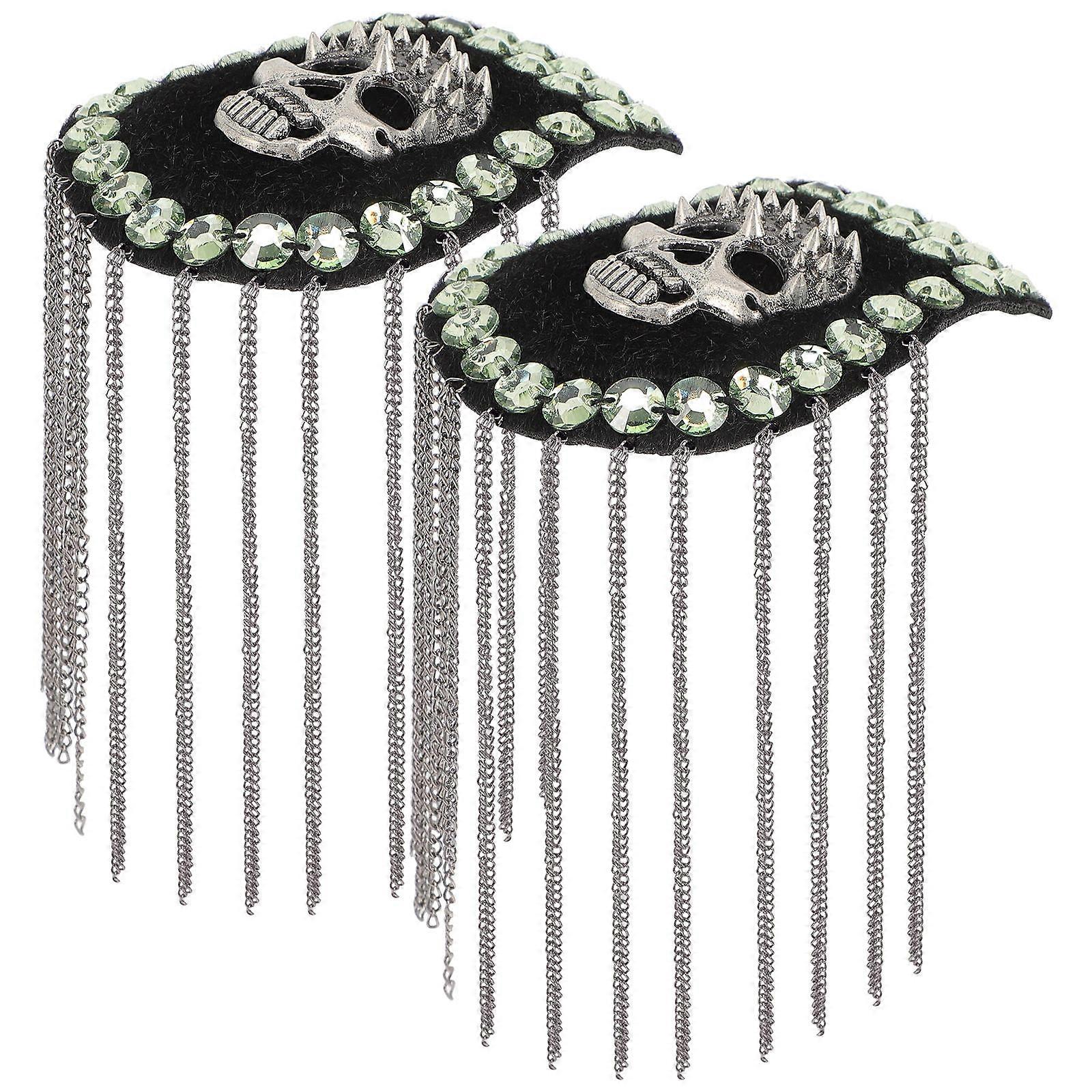 Punk Skull Decorations Elevating Your Costume's Appeal