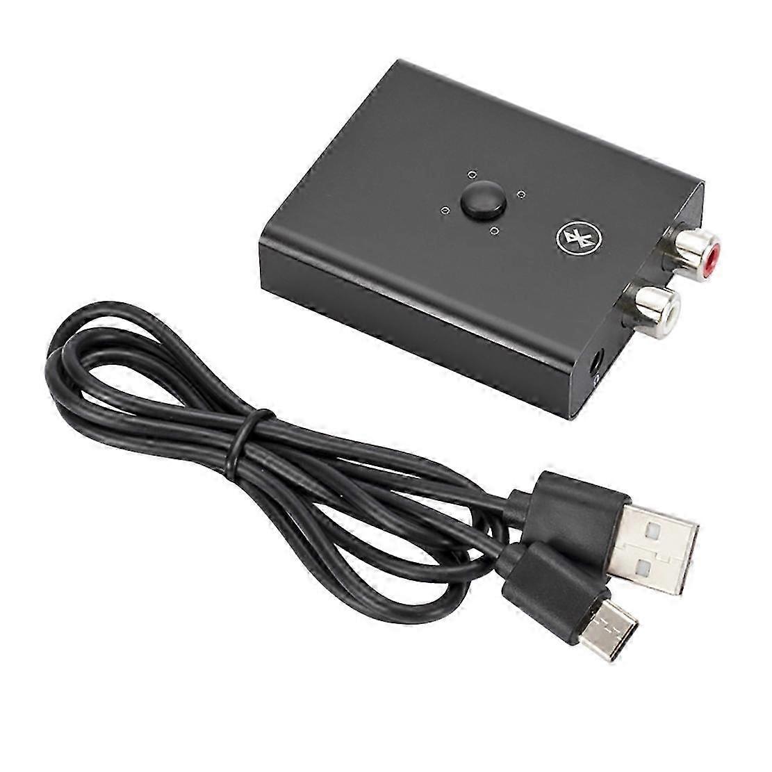 USB 5.0 Bluetooth Music Receiver Supports -HD One for Two AUX o Output