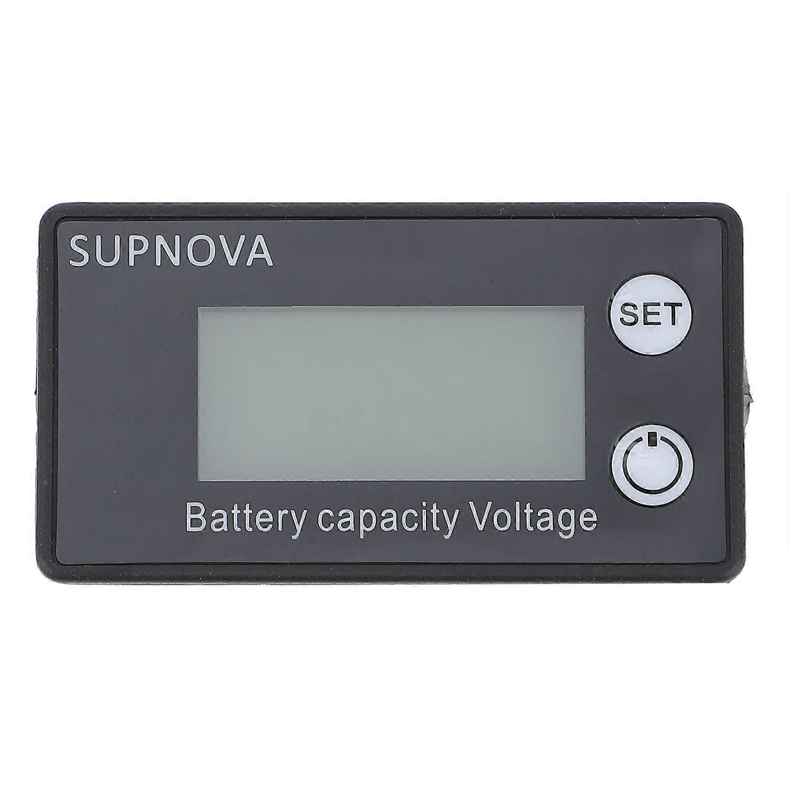 1pc LCD Lithium Lead-acid Battery Power Indicator Voltmeter Useful Battery Meter