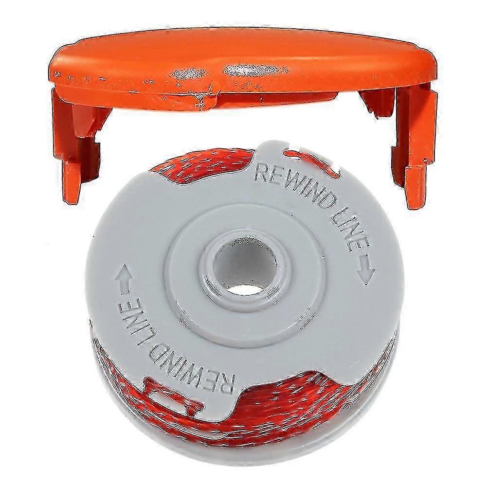 Double Autofeed Spool & Line & Spool Cap Cover For Flymo Strimmers & Trimmers For Cordless Grass Lawn Mower Replacement Tool