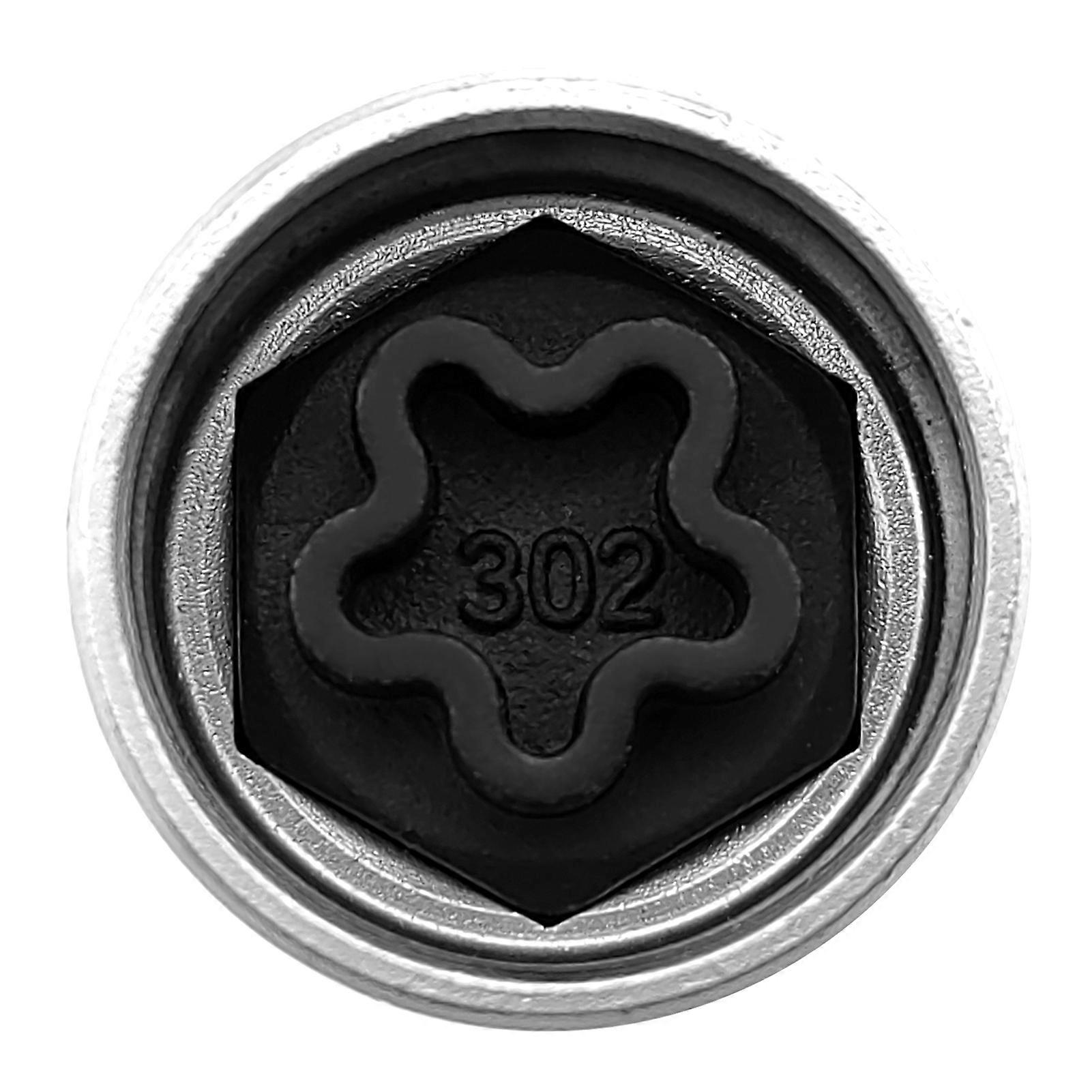 Security Master Locking Wheel Nut Key 302 Replacement for Mercedes Benz, Anti-Theft Screw Socket Wrench Tool Durable and Precise