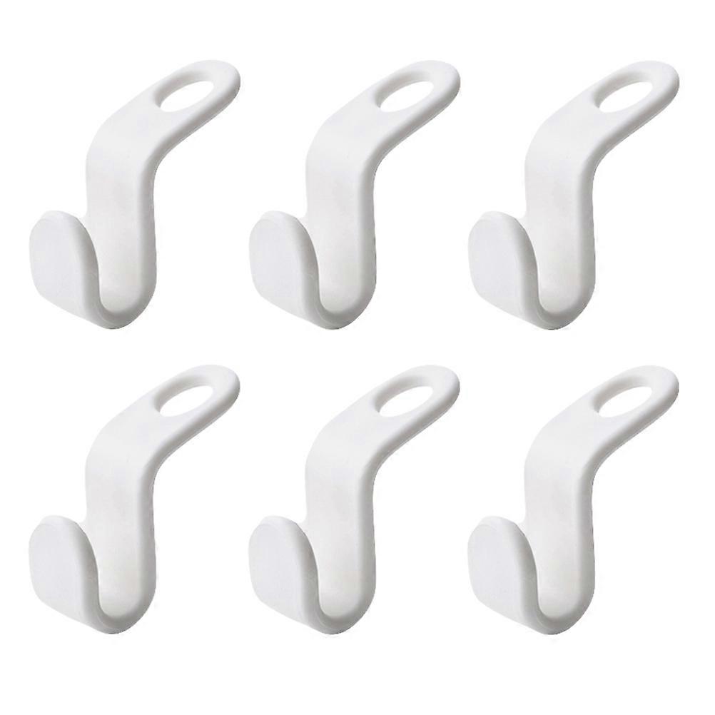 Clothes Extender Hook Cascading Connection Hooks Family Wardrobes Stackable Space Saving 6Pcs
