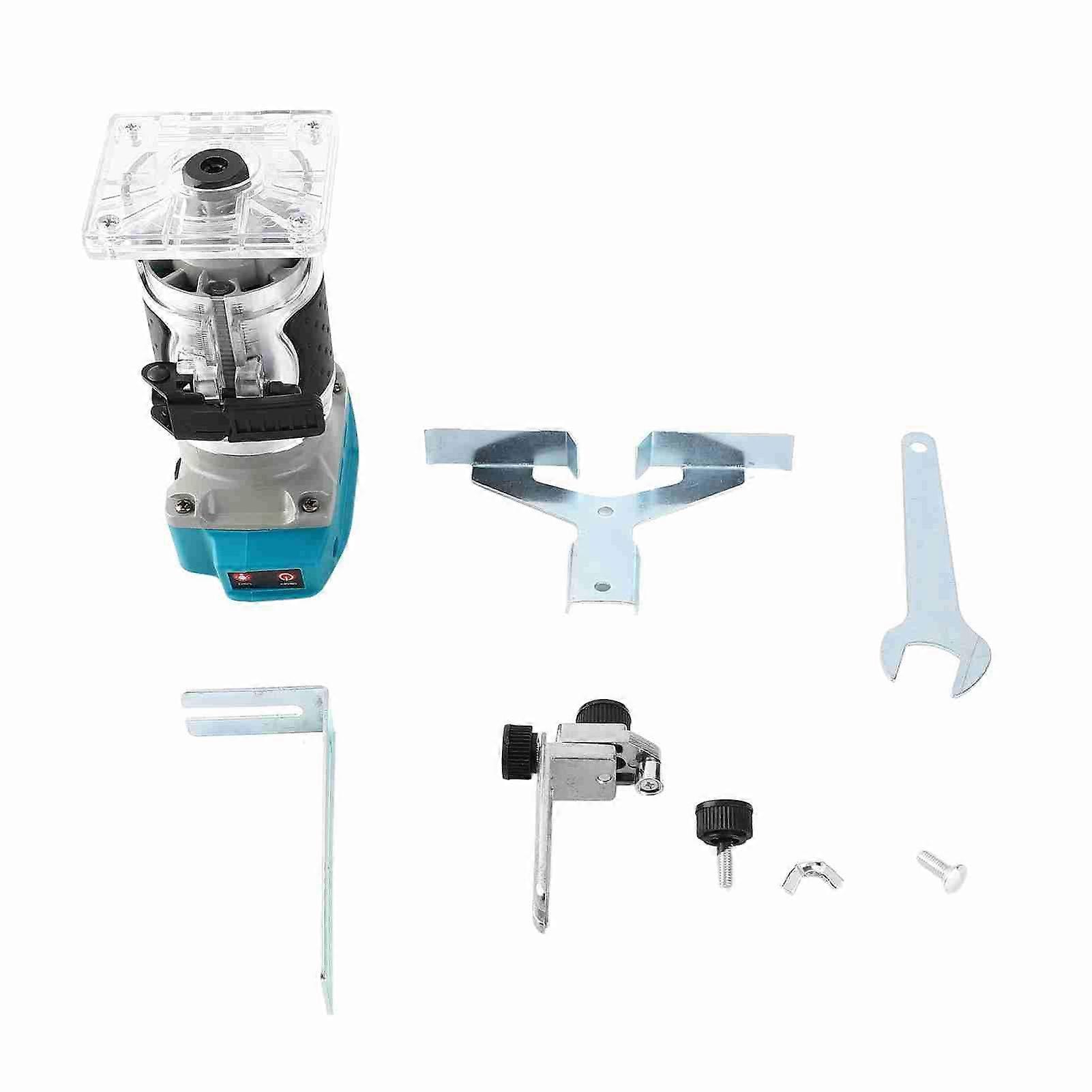 Brushless Wood Router with Adjustable Speed, Multifunctional, for Woodworking, Milling, Engraving, Grooving, 18000 RPM
