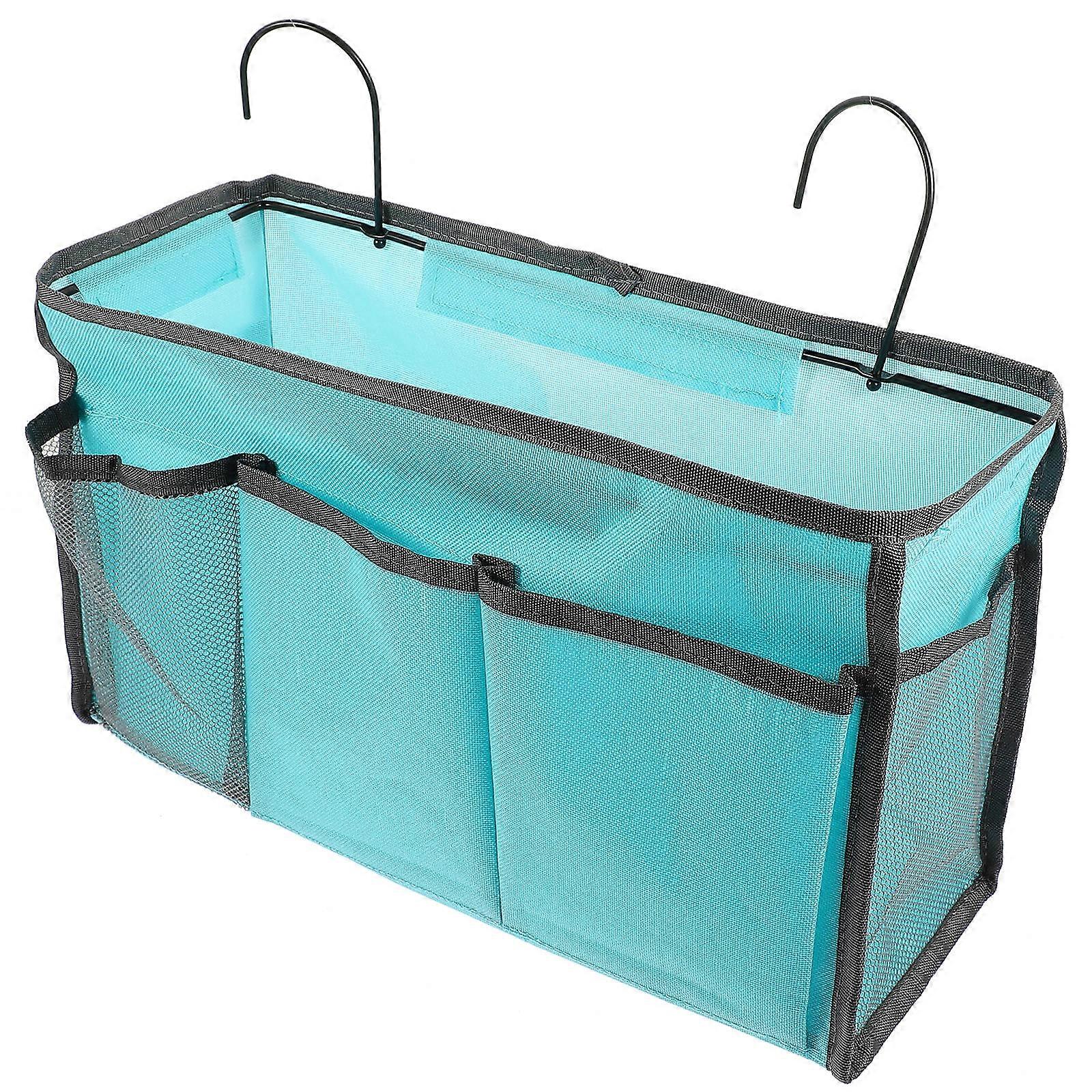 Sundries Organizing Bags Bedside Storage Organizer Rectangular Hanging Design Home Use Oxford Cloth 1Pack