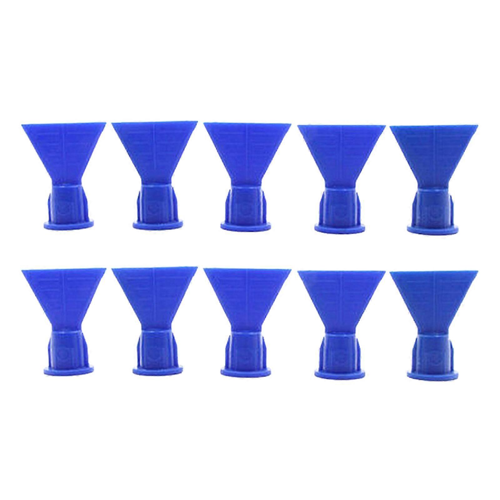 10x Wave Shape Cone Nozzles for Cartridge Caulking Spare Part Nozzle Spray Tips SZRH A-F