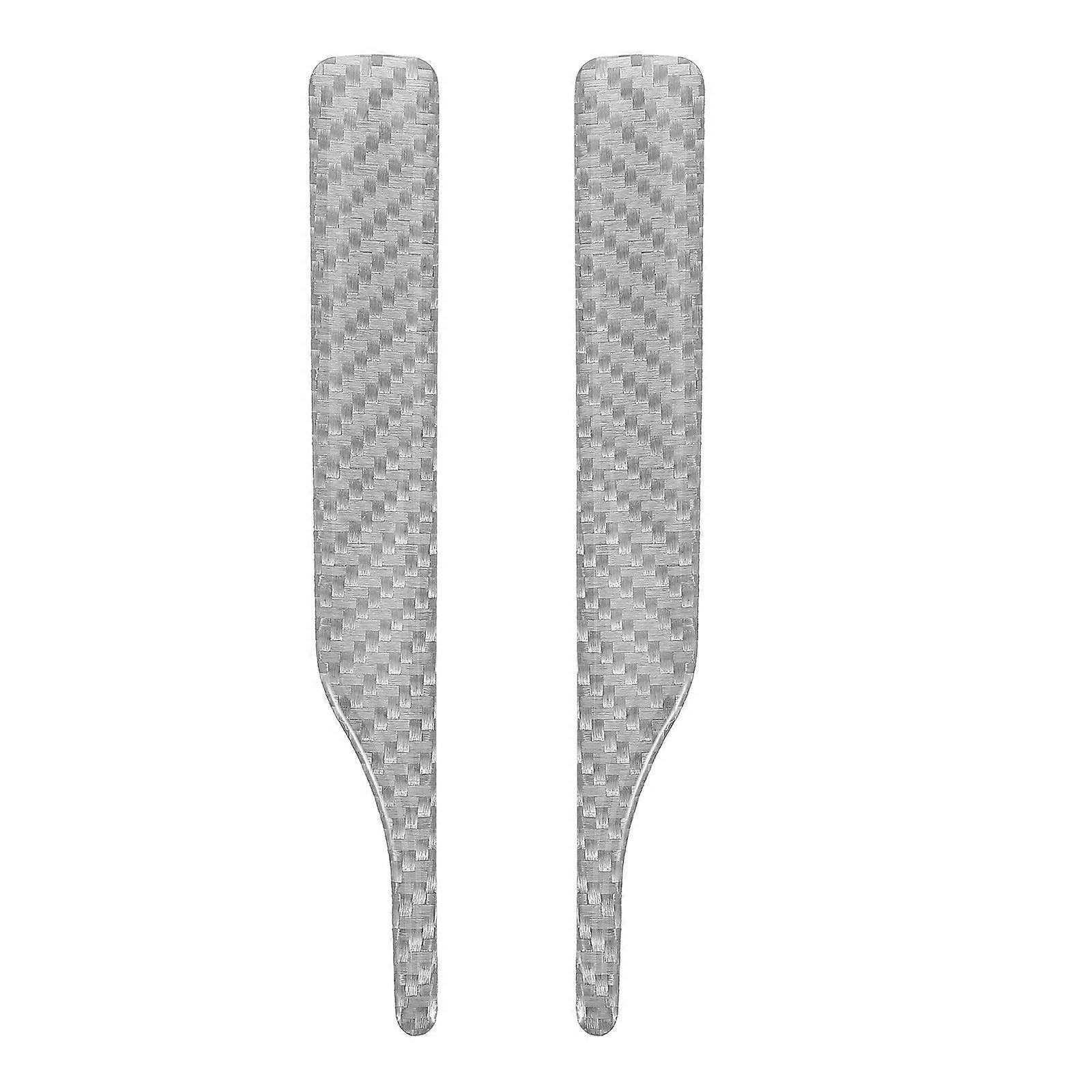 Carbon Fiber Rearview Mirror Collision Strip Scratch Resistant, Aerodynamic Design, Self Adhesive Decal for Car Protection and Noise Reduction