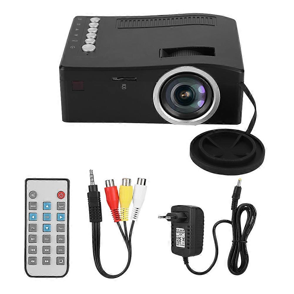 1080P Mini-Projektor AV/HDMI/USB/TF Home LED-Projektor 15-110-Zoll-Projektion -