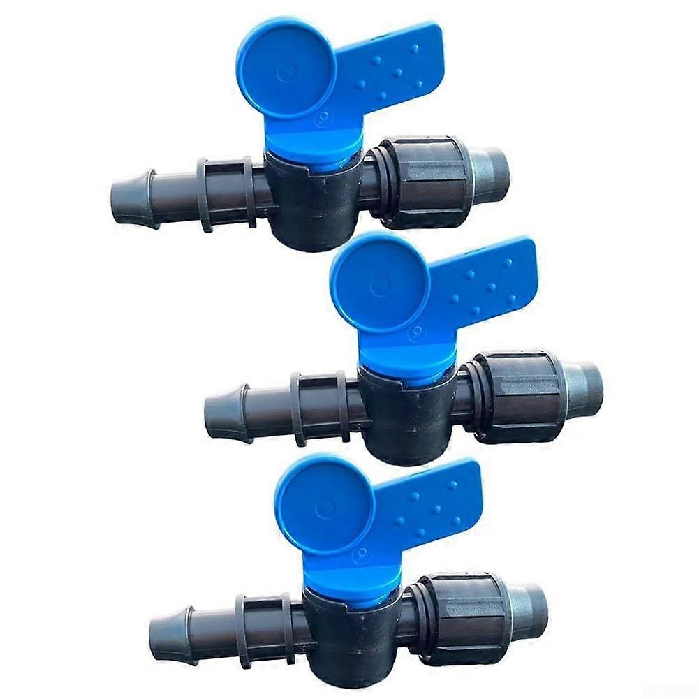 3 waterproof 16 mm pipe connectors with reliable locking functions (3 pcs) 3pcs