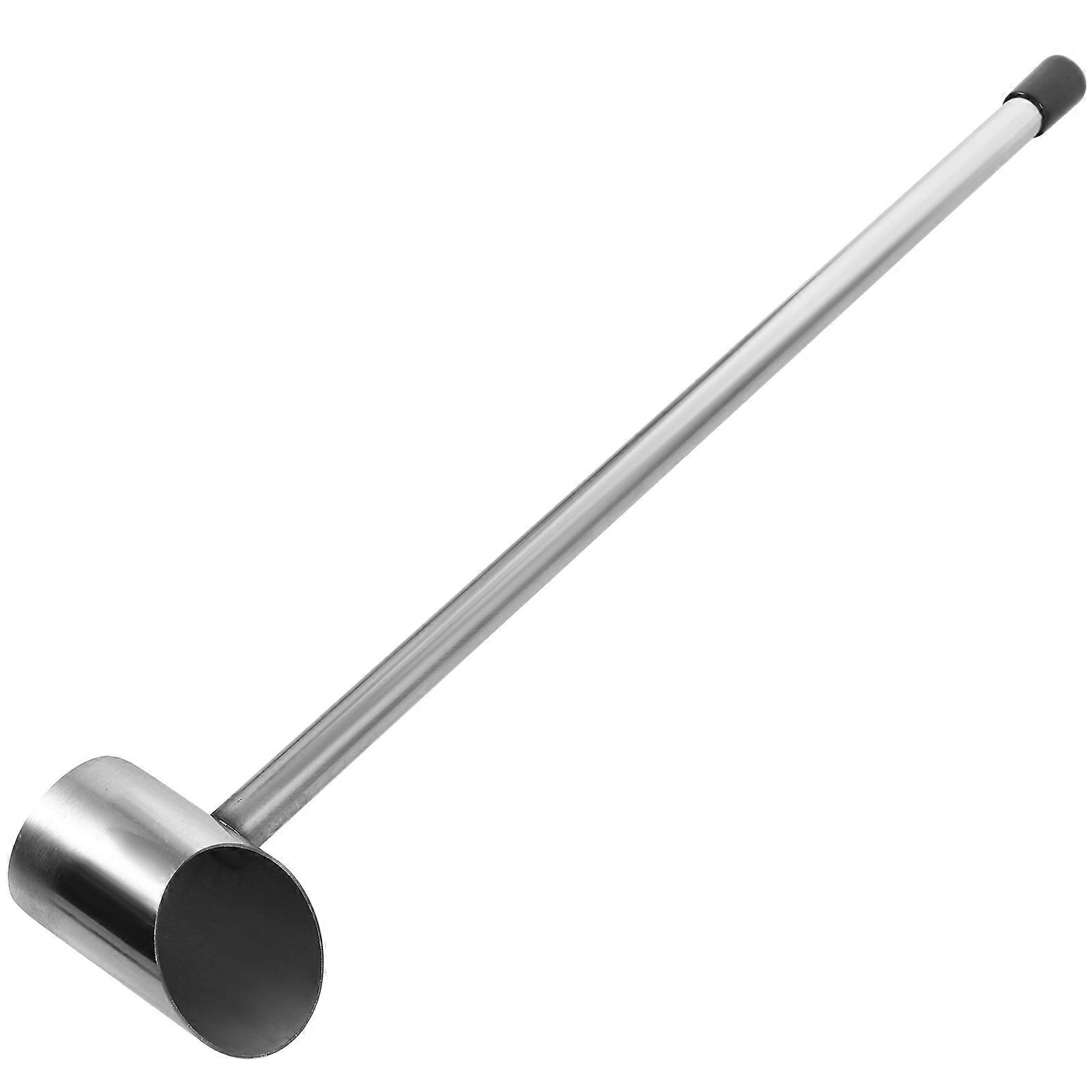 Stainless Steel Marshmallow Sugar Spoon Kitchen Use Silver 31.50X5.00X3.00CM Cotton Candy Making 1Pack
