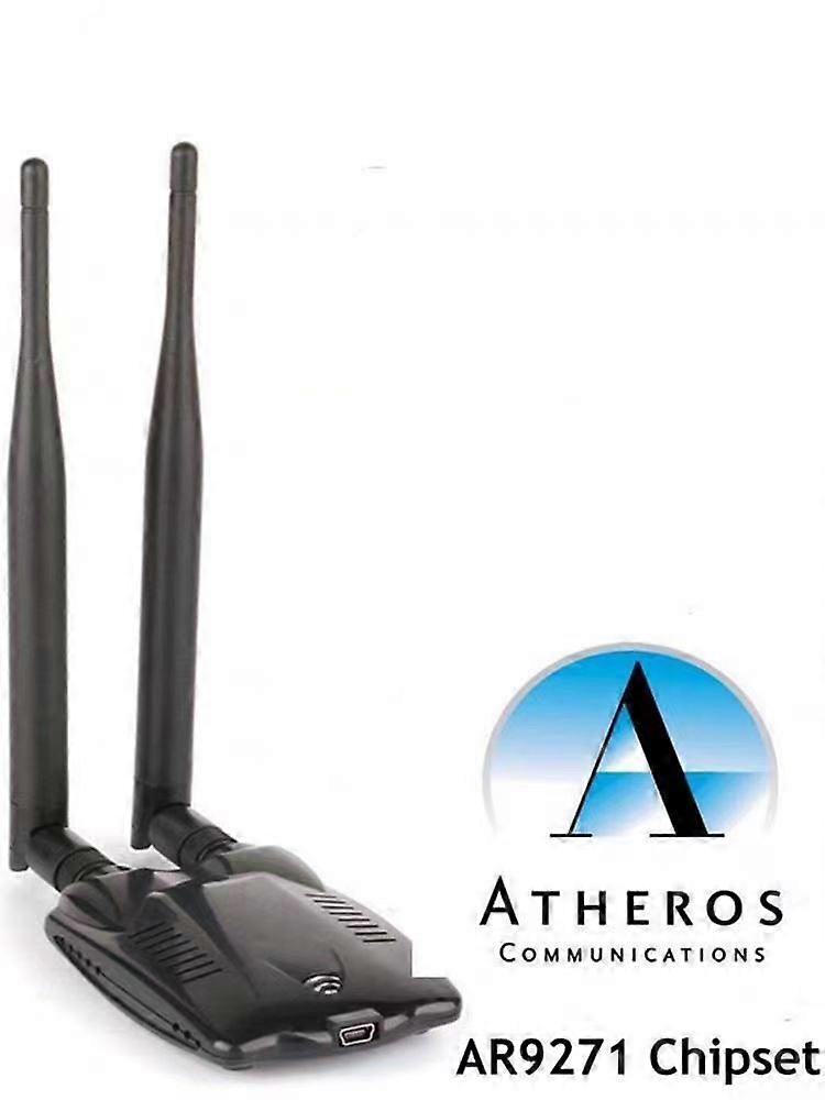 Atheros AR9271 Chipset 150Mbps Wireless USB WiFi Adapter 802.11n Network Card With 2 Antenna For Windows/8/10/Kali