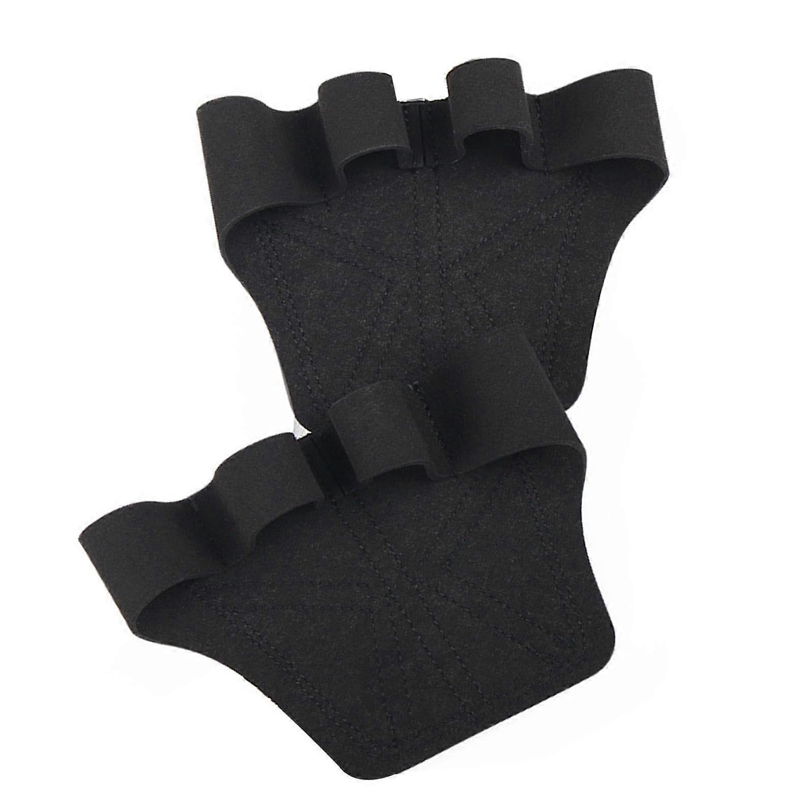 Gants d’haltères de fitness à quatre doigts, antidérapants, pour hommes et femmes, haltérophilie, gants d’entraînement, protection de la paume