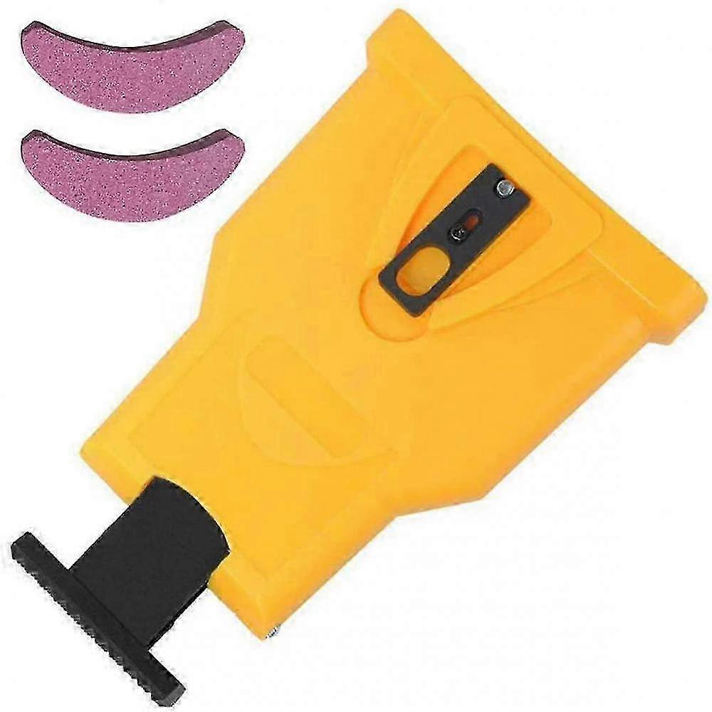 Chainsaw Sharpening Kit with 2 Whetstones for Saw Chain Sharpener EIU