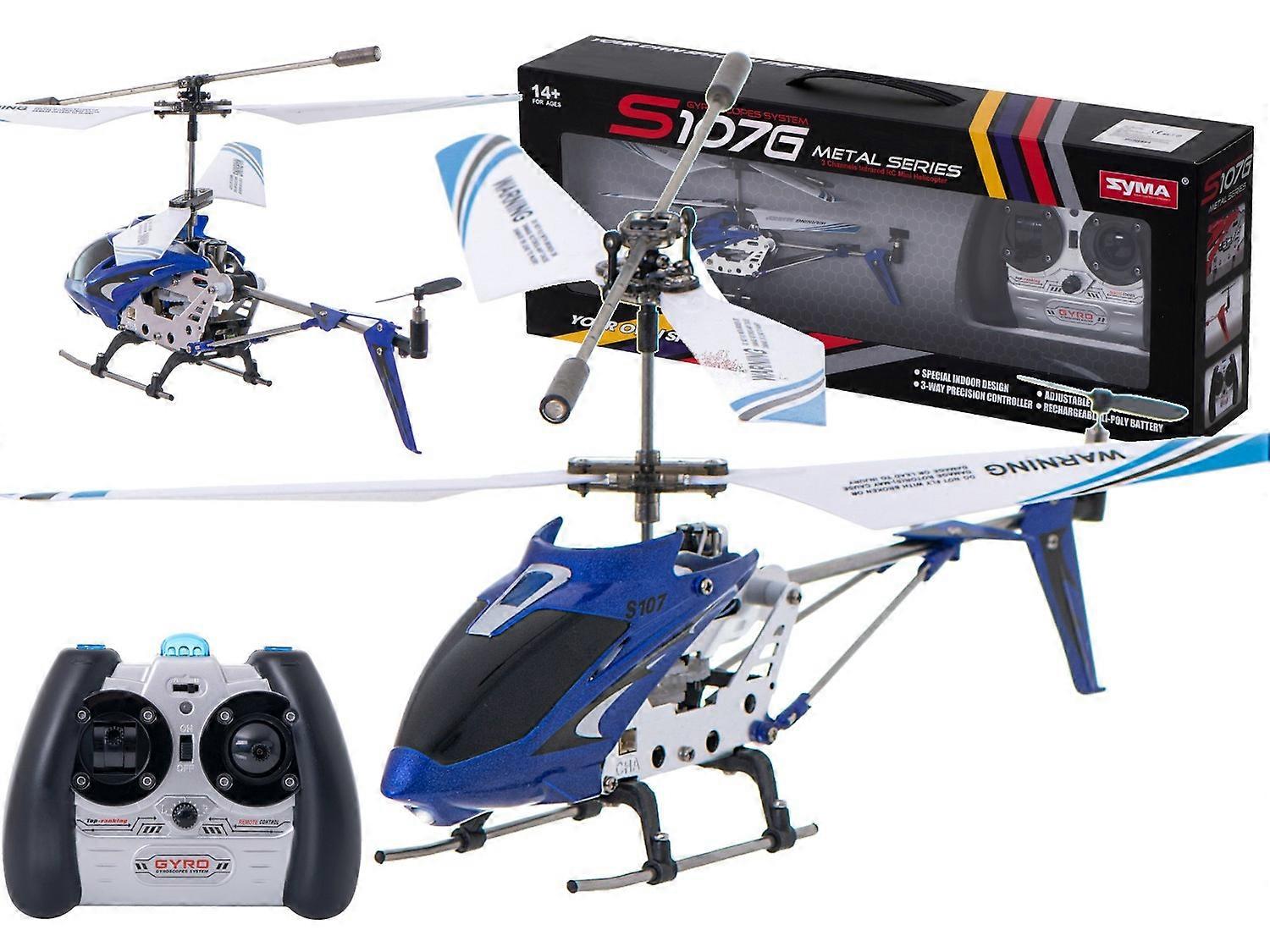 SYMA S107G RC ヘリコプター ブルー