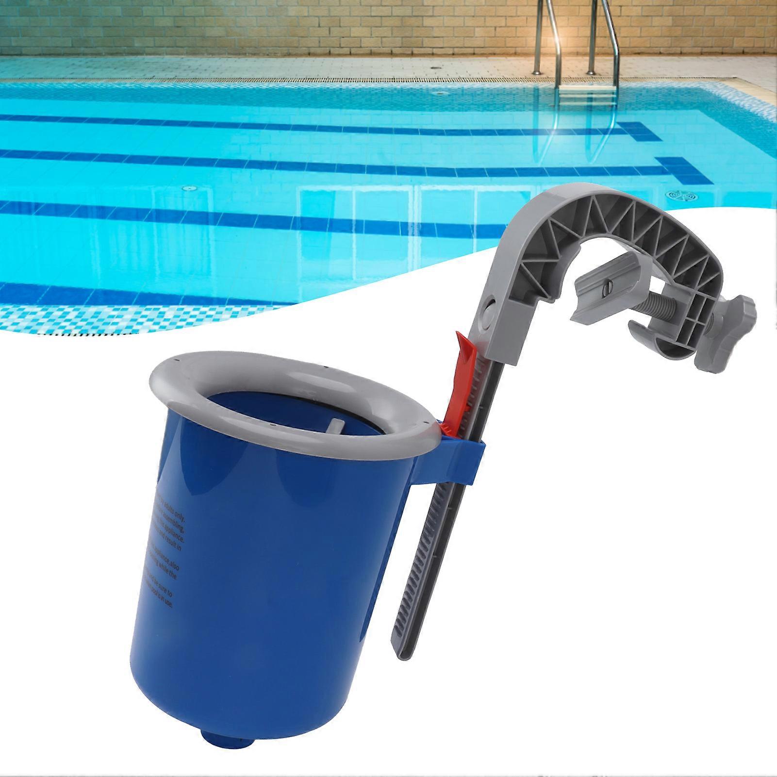Above Ground Pool Surface Skimmer Blue Wall Mount Pool Surface Automatic Skimmer for Pool Cleaning 