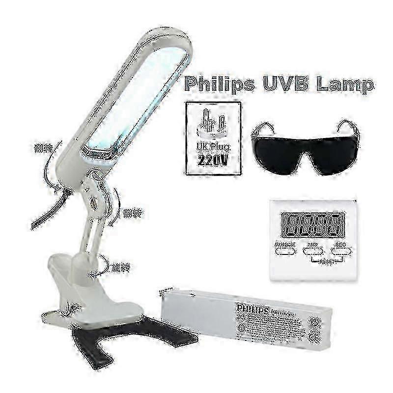 Phototherapy lamp 311nm UVB for skin problem treatment