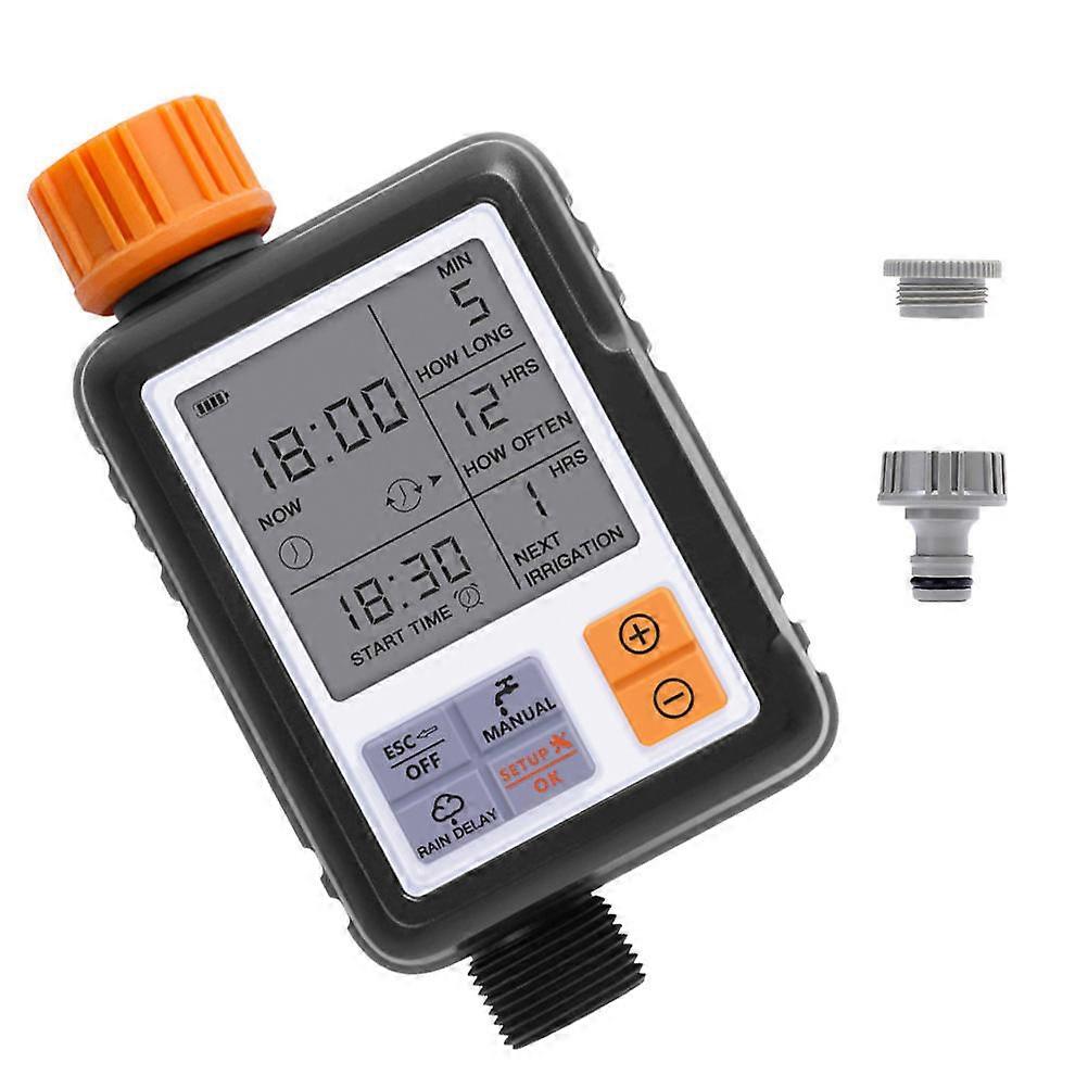 Automatic Watering Lawn Watering Controller Gardening Plastic Rectangular Screen Leak Prevention 1Set