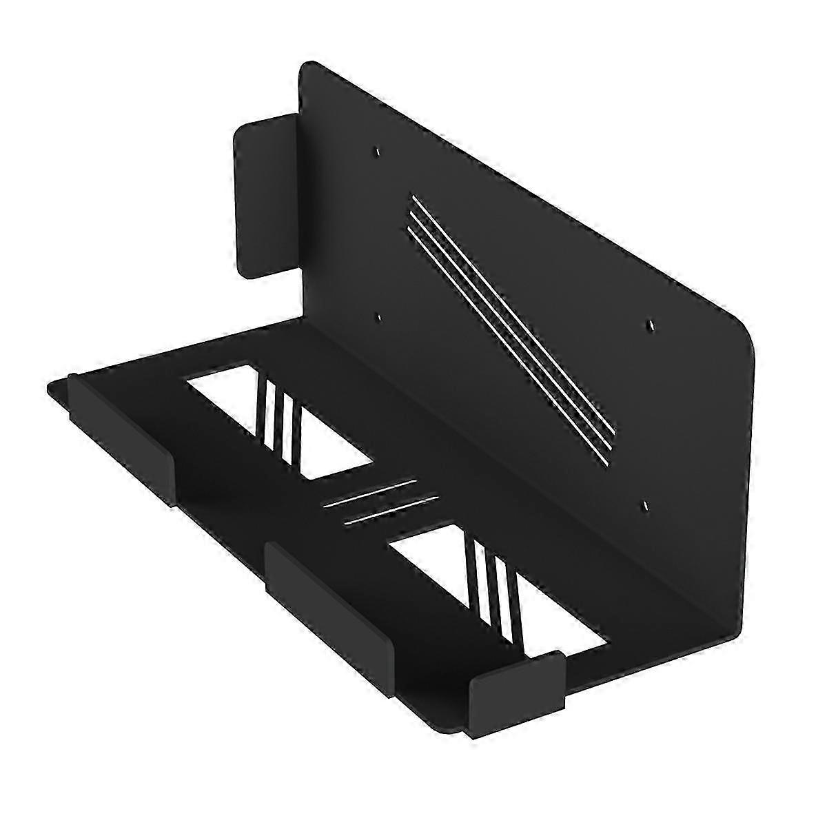 Wall Mount Bracket for Universal Console Wall Storage Organizer - Black