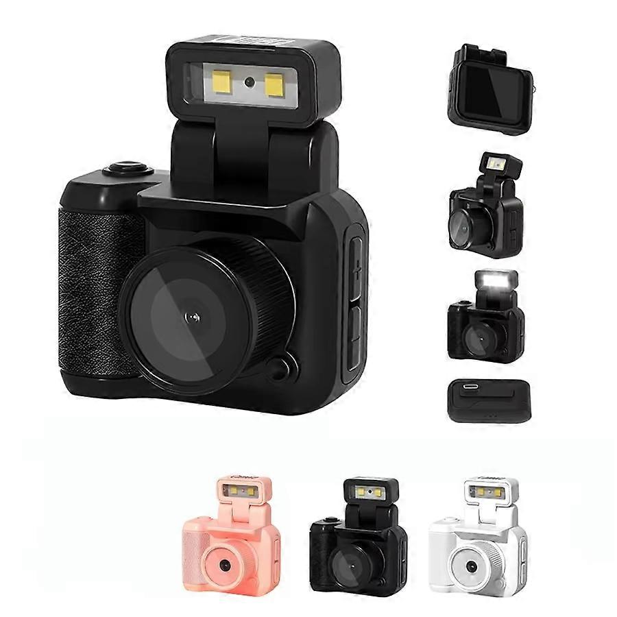 HD 1080P Y4000 Kids Monoreflexes Style Mini Camera With Flash Lamp And Battery Dock Portable Video Recorder With LCD Screen Mini Vintage Camera