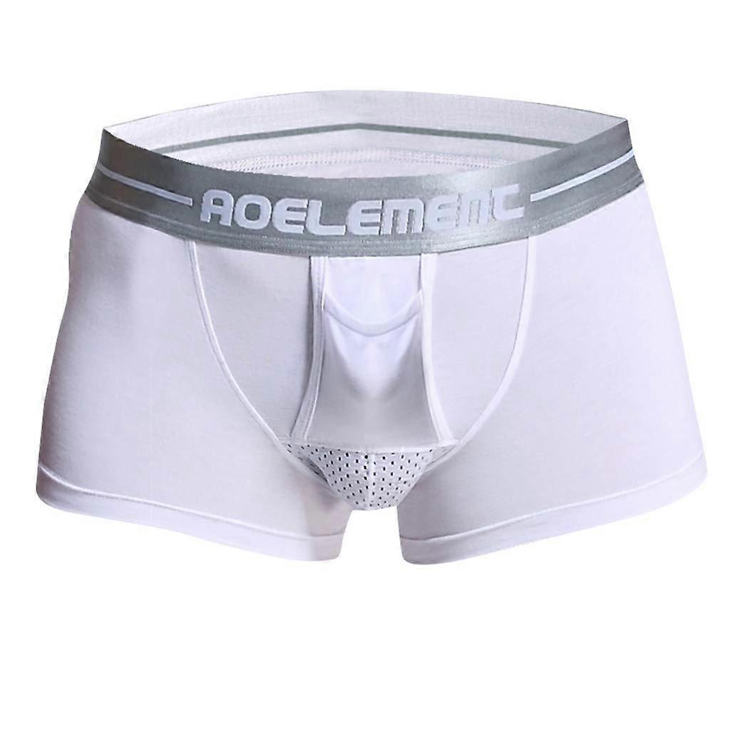 Men's Boxer Shorts, Soft, Comfortable, Breathable Trunks, Basic Underwear