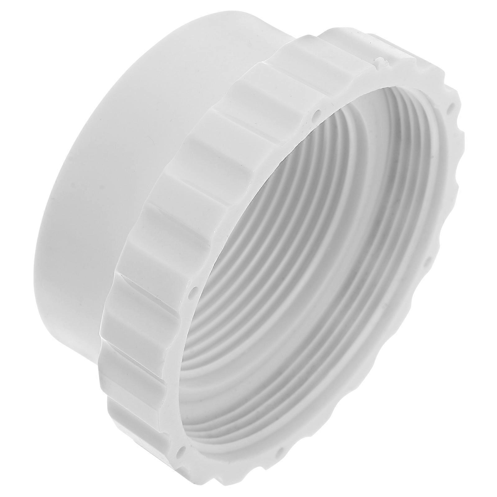 White PVC Pool Fountain Connector for Pipe Easy Installation and Durable Construction 70字符