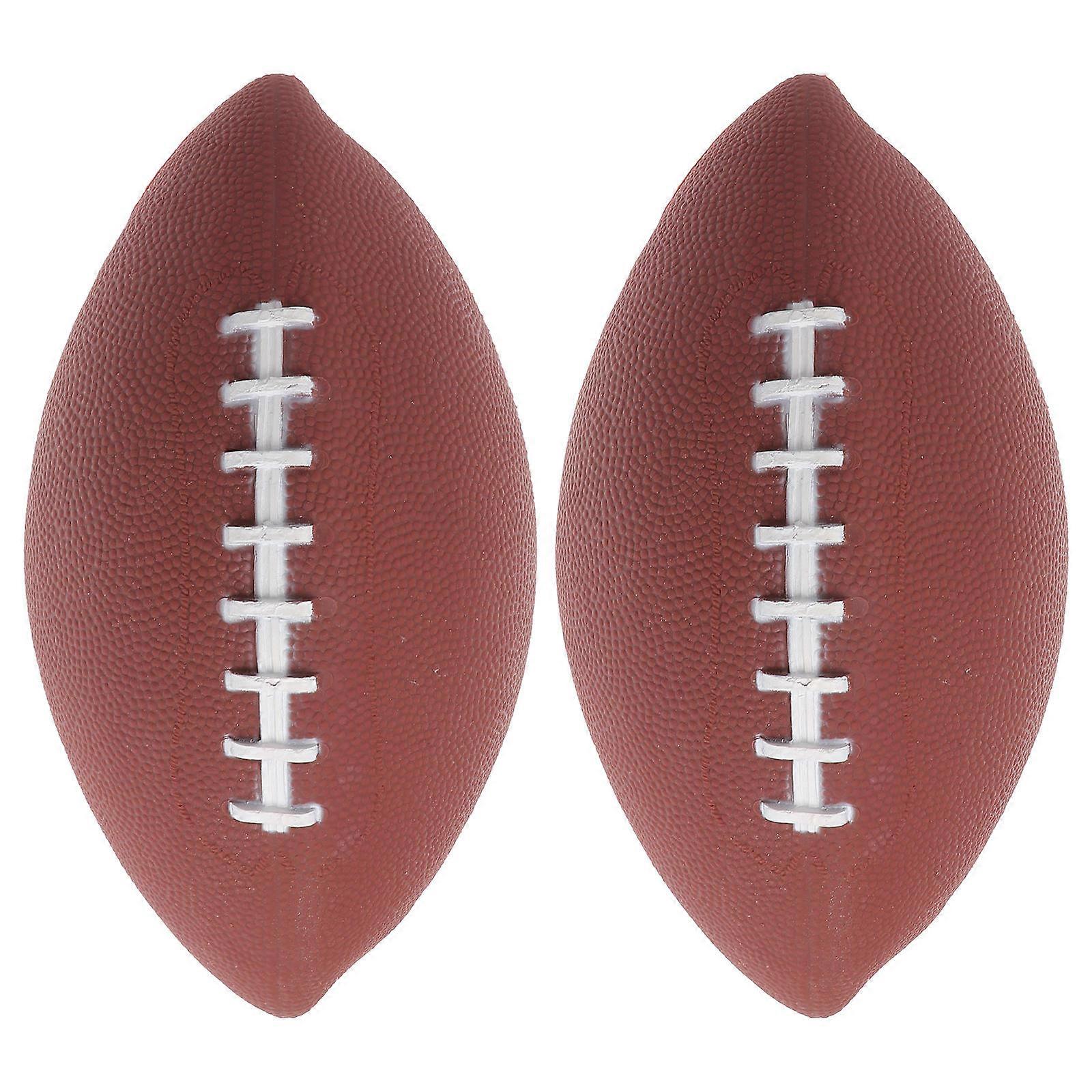 Kids Training Ball for Playing Made of PVC Coffee Color 2pcs