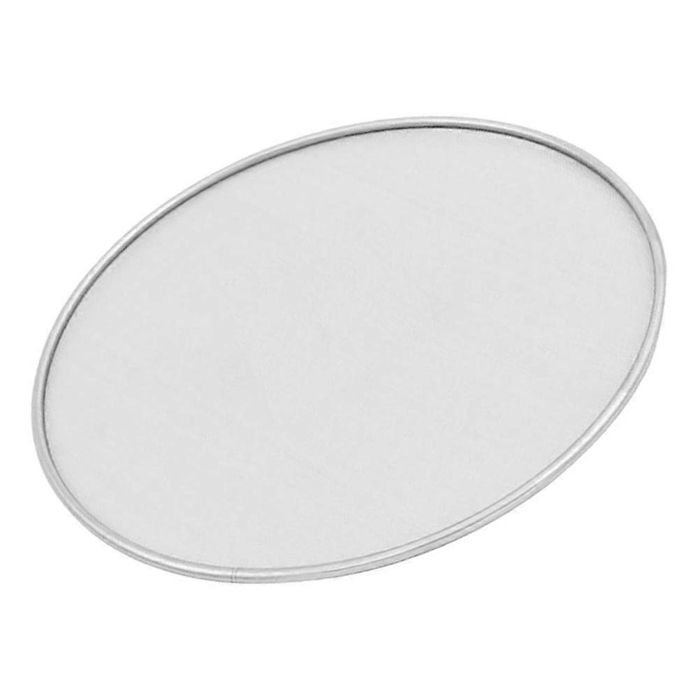 Splatter Guard Air Fryer Accessory Stainless Steel Grease Mesh Cover for Oil Splatter and Soup Overflow Prevention, Easy to Clean and Sturdy Design