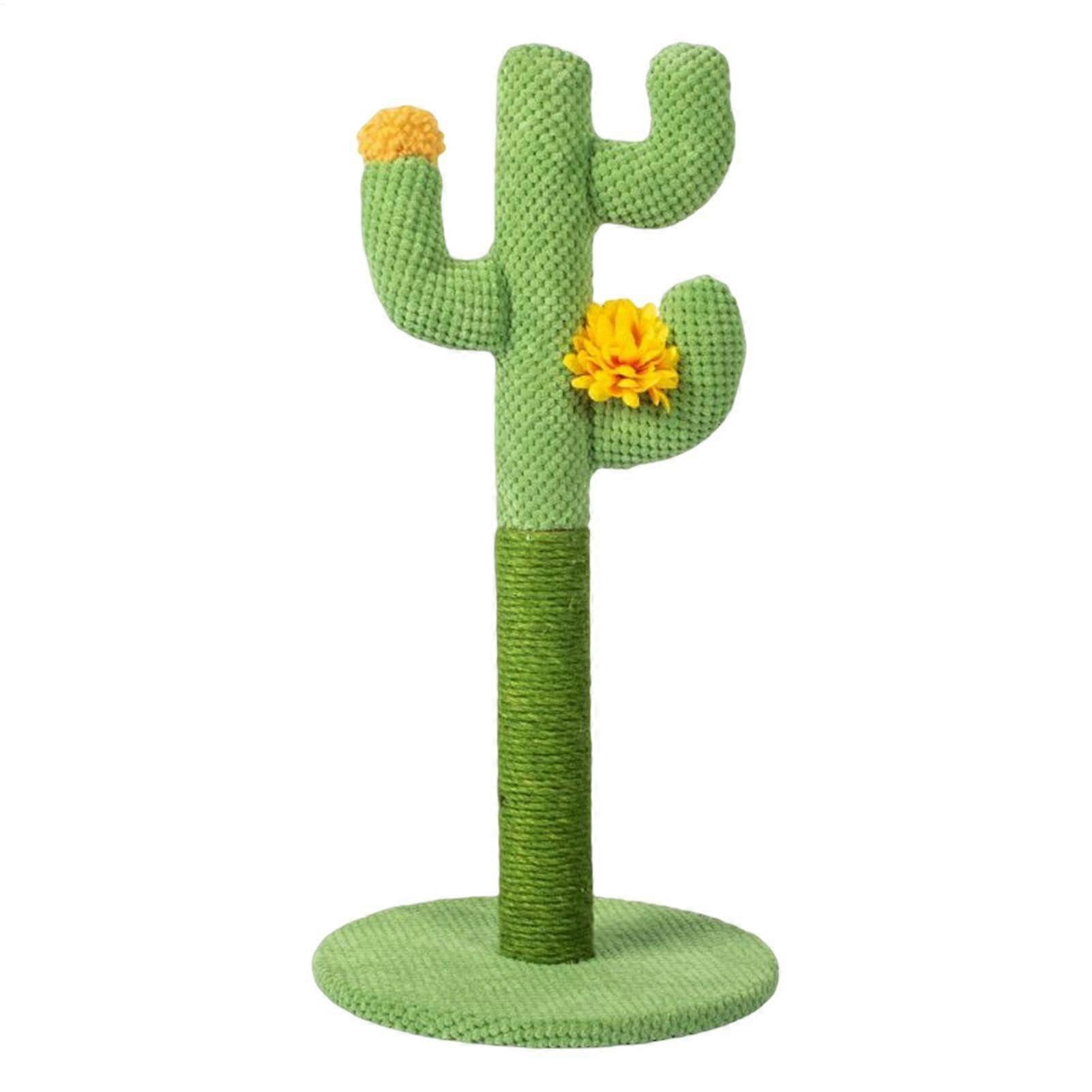 Vertical Cat Tree – Interactive Kitten Post, Multiple Poles, for Cats, Stable Sisal Scratching Columns, Indoor Play, Portable Design, for Adult Cats