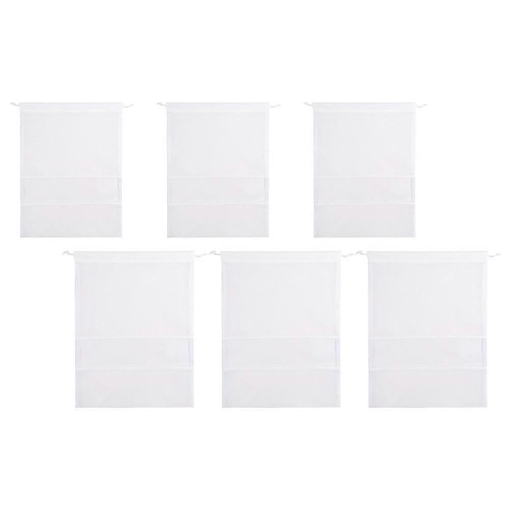 Shoe Holders Reusable With Clear Window For Men 6Pcs 44X32X1CM Non-woven Fabric