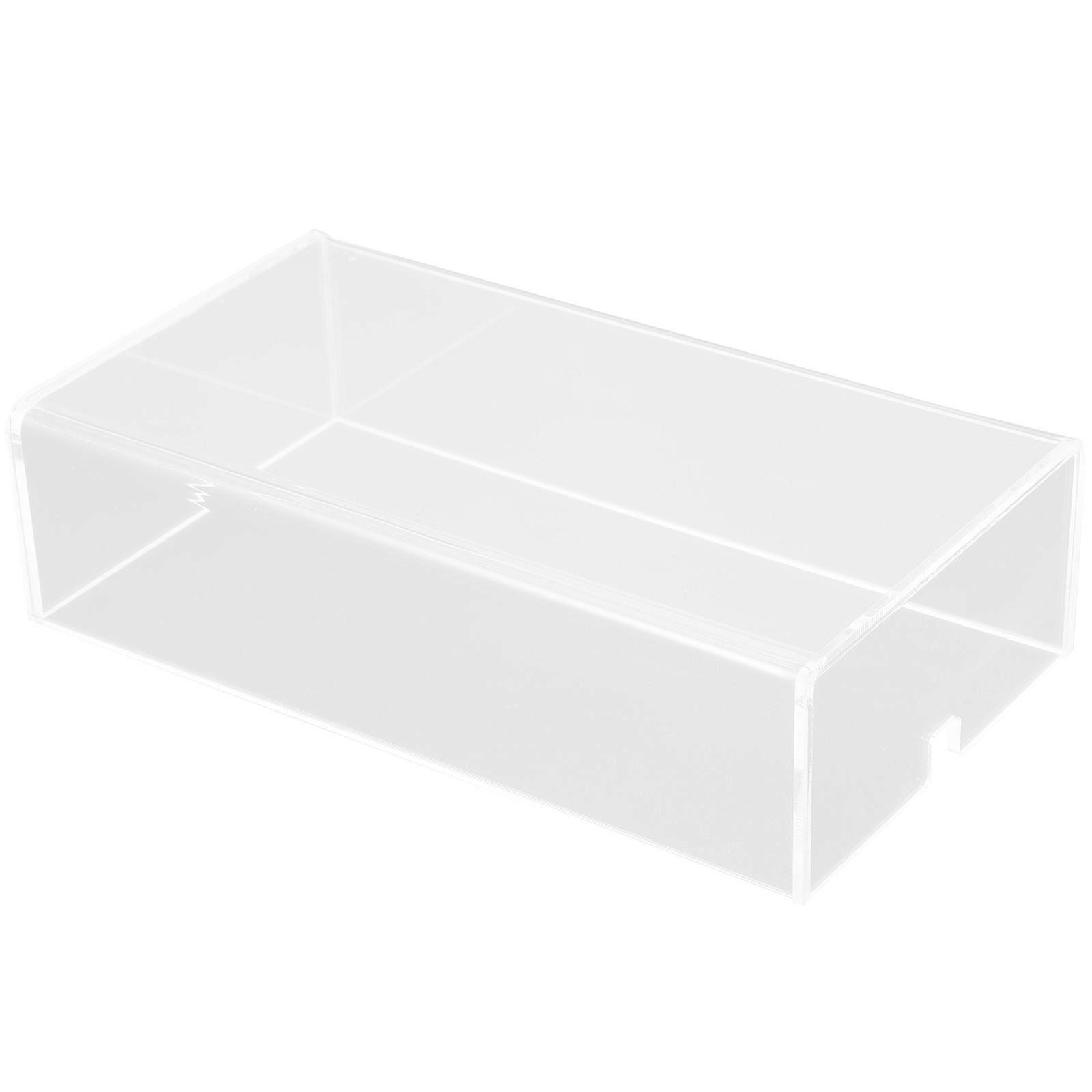 Transparent Acrylic Mouse Protective Cover – Dustproof & Scratch Resistant Clear Accessory for Desktop Computers to Keep Mouse Clean and Safe