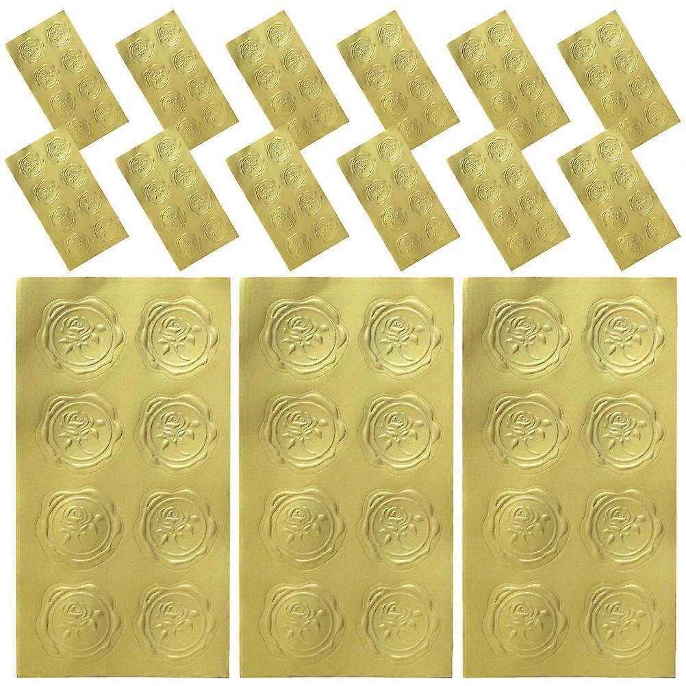 Seal Stickers Household present Wedding Party Rectangular Shape 13X6.5CM 20Pcs