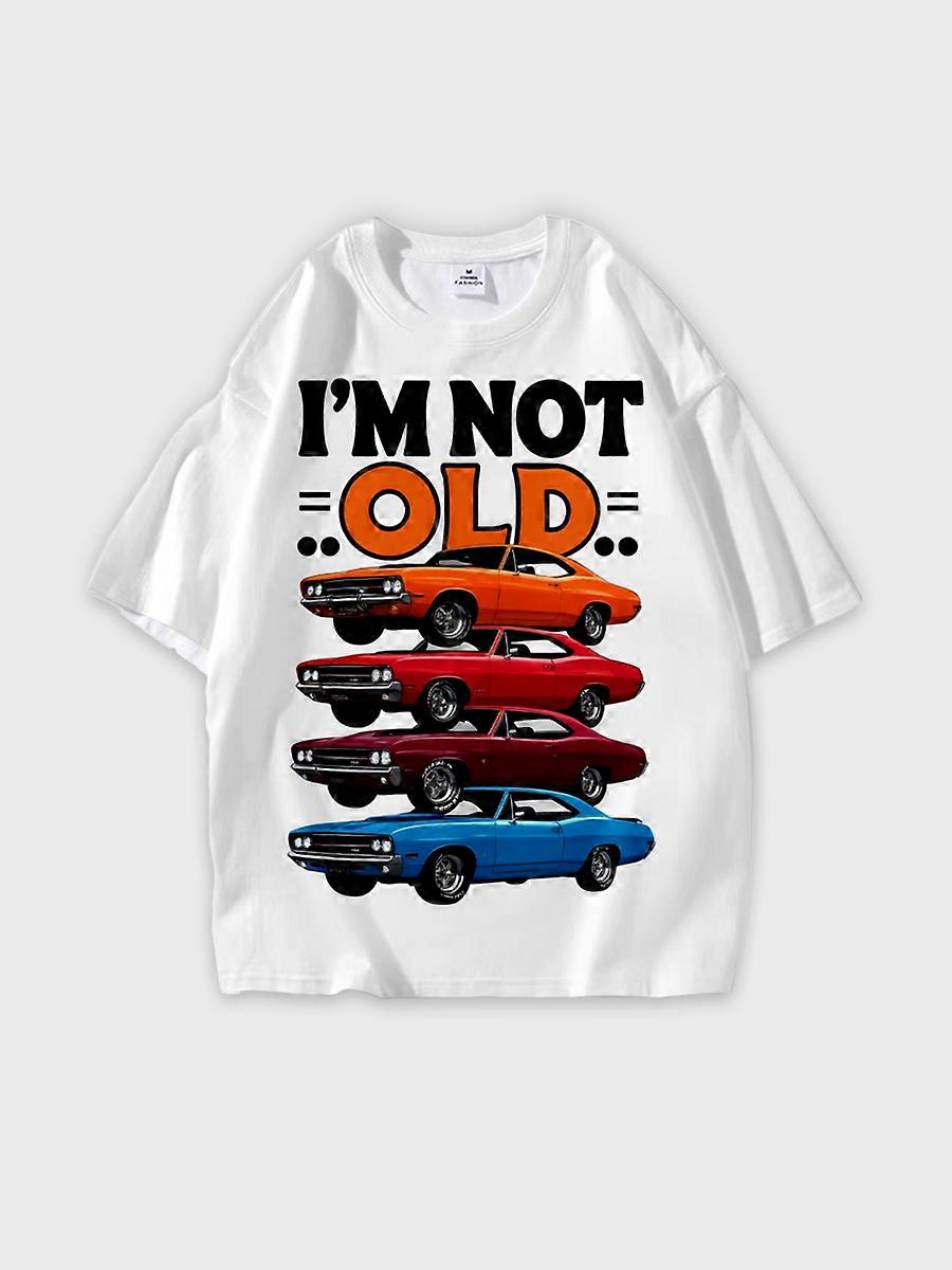 T-shirt round neck Pattern loose short sleeve JW2443